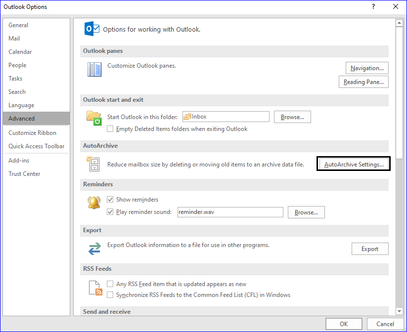 Import OST file into Outlook - 5