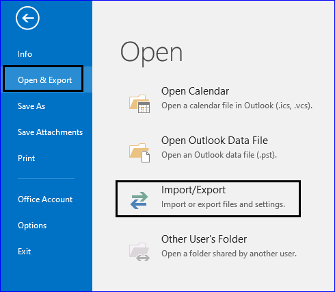 Import OST file into Outlook - 7