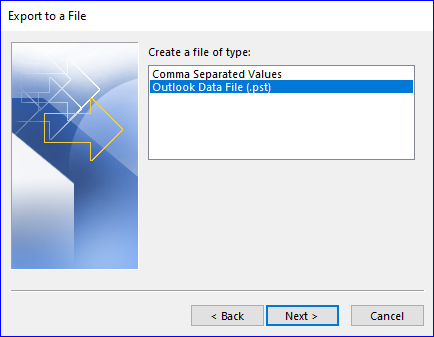 Import OST file into Outlook - 9