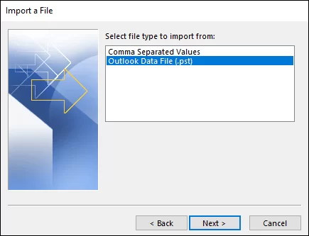 How to Merge PST Files 5