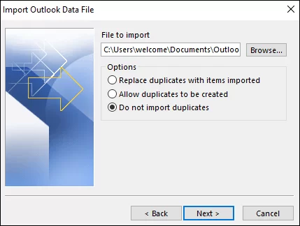 How to Merge PST Files 6