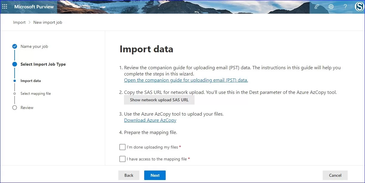 Import PST to Office 365 - 4