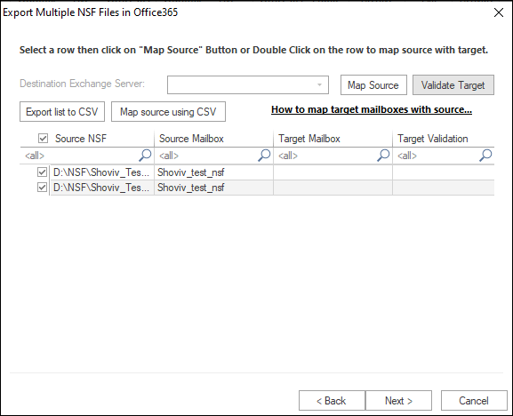 Lotus Notes to Office 365 Migration step 6