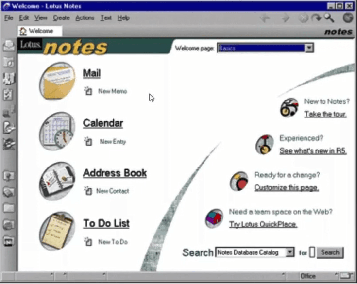 Notes Client Version 5.0