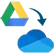 Export Google Drive to OneDrive/Local Drive